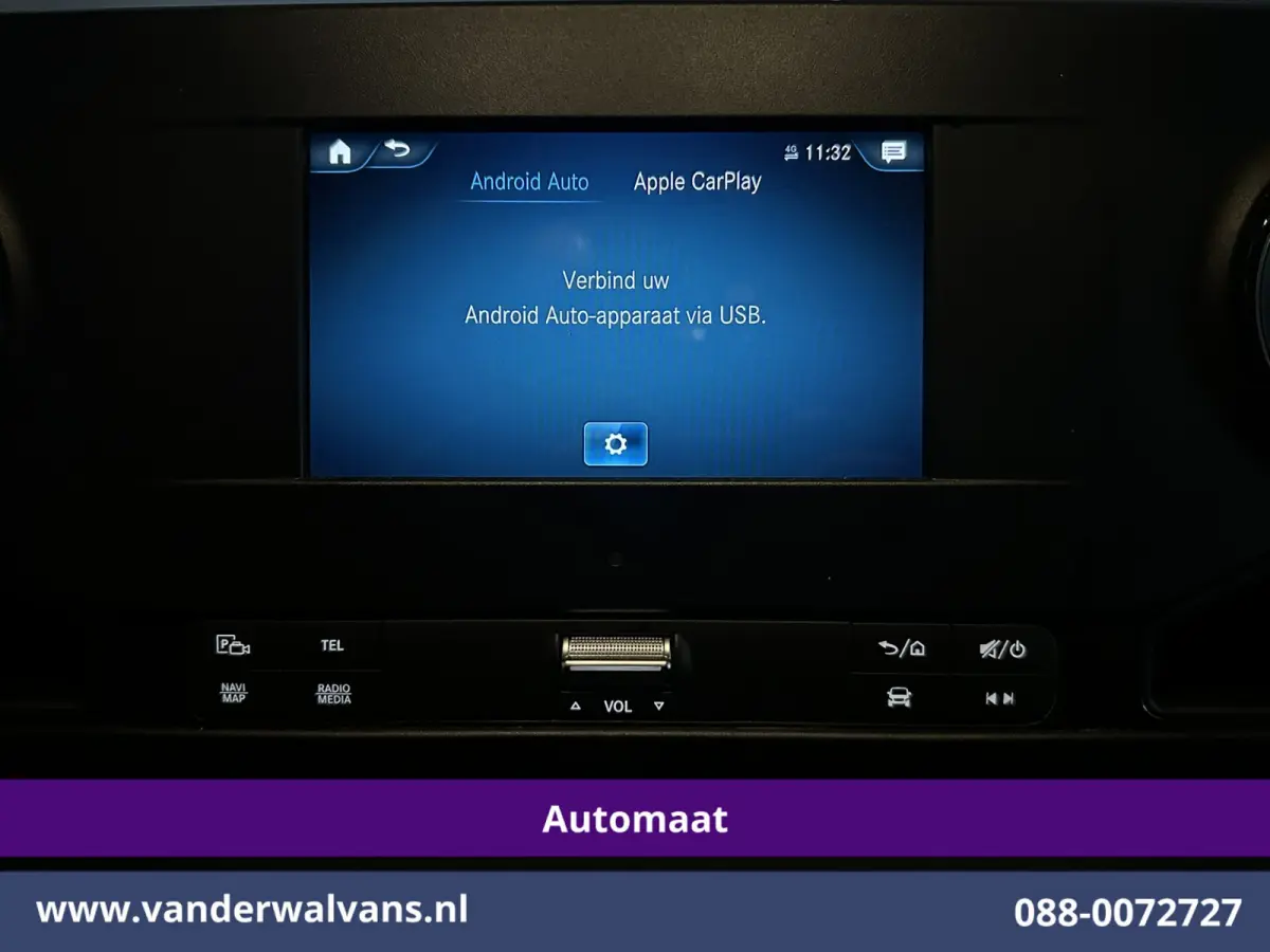 317 CDI 170pk 9G-Tronic Automaat L3H2 Euro6 Airco | Camera | Navigatie | Apple Carplay Cruisecontrol, Chauffeursstoel, Android Auto, Stoelverwarming, 270 Graden Achterdeuren, Parkeersensoren