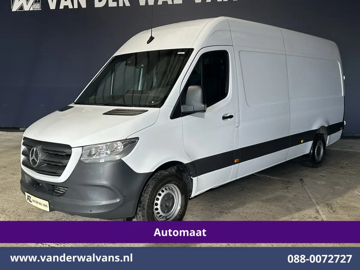 317 CDI 170pk 9G-Tronic Automaat L3H2 Euro6 Airco | Camera | Navigatie | Apple Carplay Cruisecontrol, Chauffeursstoel, Android Auto, Stoelverwarming, 270 Graden Achterdeuren, Parkeersensoren