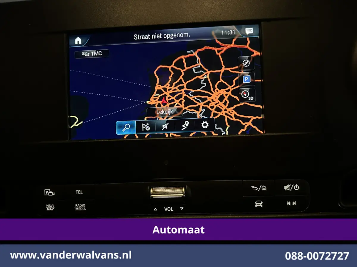 317 CDI 170pk 9G-Tronic Automaat L3H2 Euro6 Airco | Camera | Navigatie | Apple Carplay Cruisecontrol, Chauffeursstoel, Android Auto, Stoelverwarming, 270 Graden Achterdeuren, Parkeersensoren