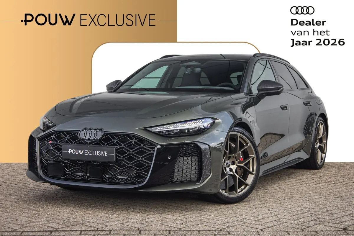 RS 5 Avant e-hybrid 640pk quattro | Keramisch | Sport Pakket | Carbon Camouflage | Panoramadak Var. Transparantie