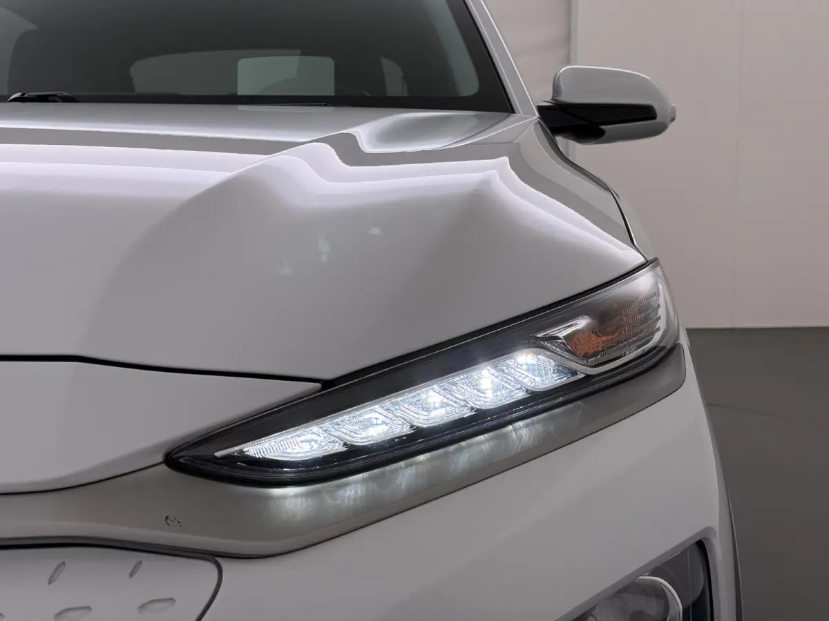 Premium 64kWh | 1ste eigenaar | ACCU 99% | Trekhaak | LEER | Camera | LED lampen | AUTOMAAT
