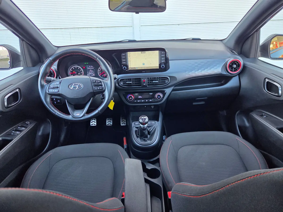 1.0 T-GDI N Line 5-zits / Turbo / Duurste uitvoering Apple Carplay/Android Auto / Achteruitrijcamera / Voorstoelen verwarmd