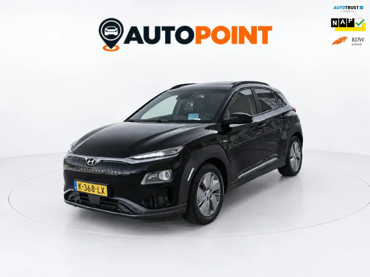 EV Premium Sky 64 kWh FASE 3 SOH 100% PANO LEER FASE 3 HEAD UP LINE ASS
