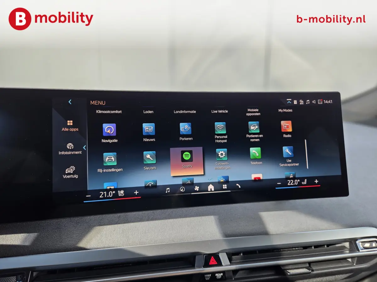 xDrive45 101 kWh M-Sport 'Tansanitblau' Harman Kardon NL Auto! | Adaptive LED | Stuur/Stoelverwarming | DAB | Driving Assist. Plus