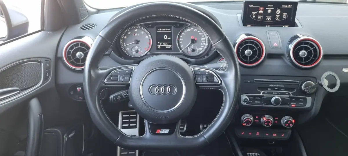 2.0 TFSI S1 Quattro Pro Line Plus 310 PK | Zeer Nette Staat | Volledige Onderhoudshistorie | Sepang Blue | Keyless Entry | Keyless Start | Cruise | Stoelverwarming | Apple Carplay & Android 
