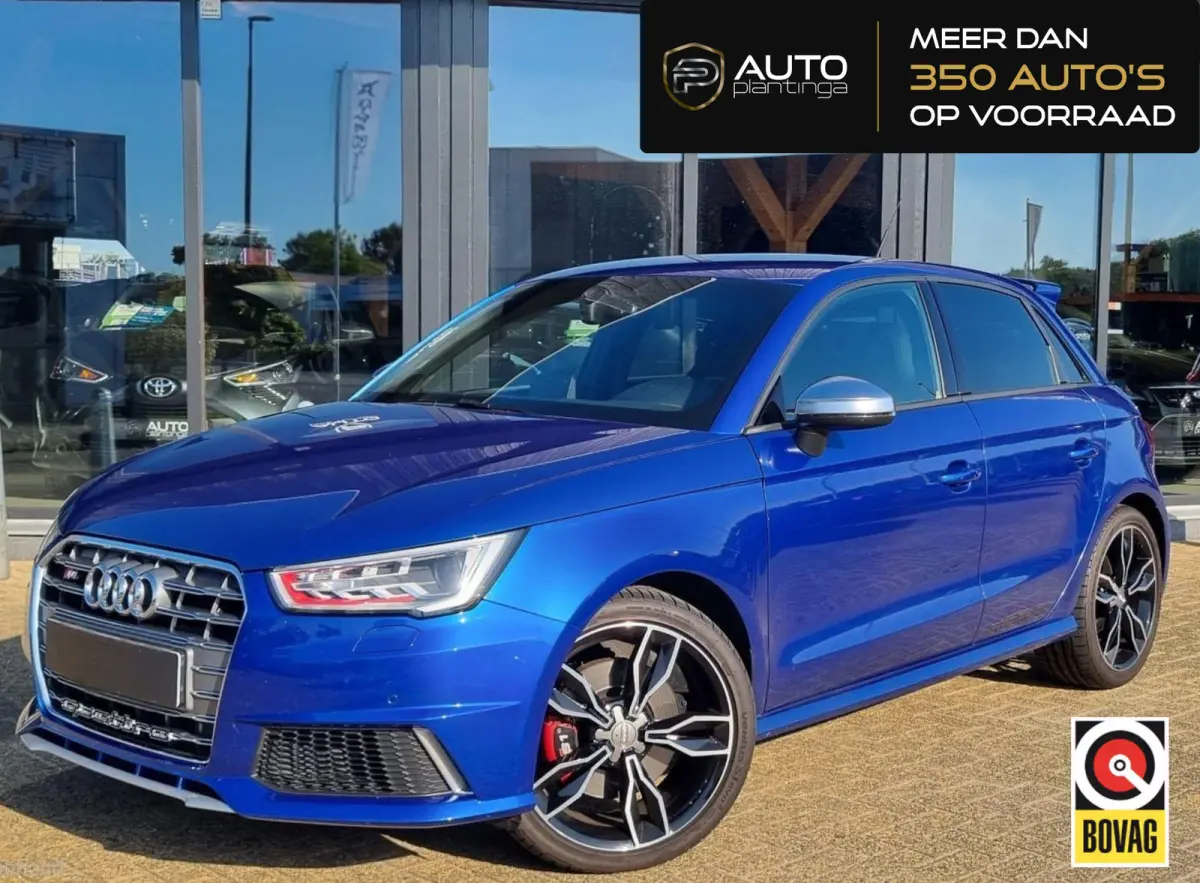 2.0 TFSI S1 Quattro Pro Line Plus 310 PK | Zeer Nette Staat | Volledige Onderhoudshistorie | Sepang Blue | Keyless Entry | Keyless Start | Cruise | Stoelverwarming | Apple Carplay & Android 