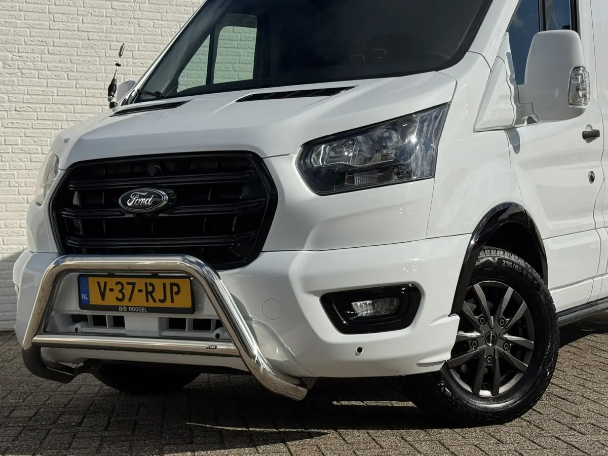 350 2.0 TDCI L3H2 Automaat Trekhaak Webasto Chauffeursstoel Cruise Camera Airco 3 Zits
