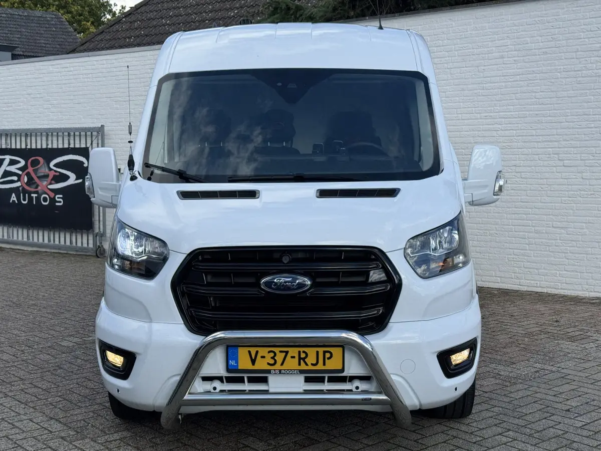 350 2.0 TDCI L3H2 Automaat Trekhaak Webasto Chauffeursstoel Cruise Camera Airco 3 Zits