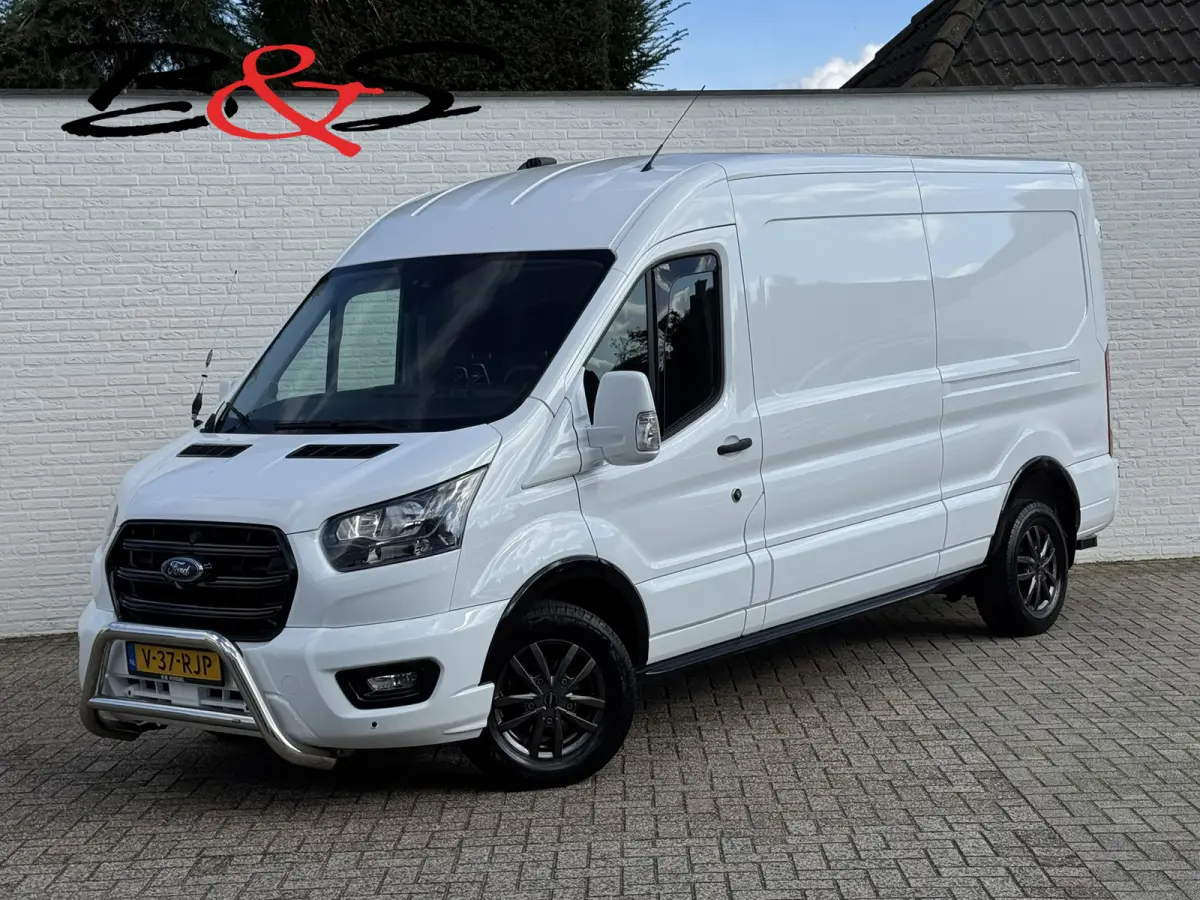 350 2.0 TDCI L3H2 Automaat Trekhaak Webasto Chauffeursstoel Cruise Camera Airco 3 Zits
