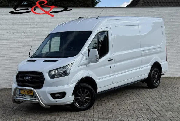 350 2.0 TDCI L3H2 Automaat Trekhaak Webasto Chauffeursstoel Cruise Camera Airco 3 Zits