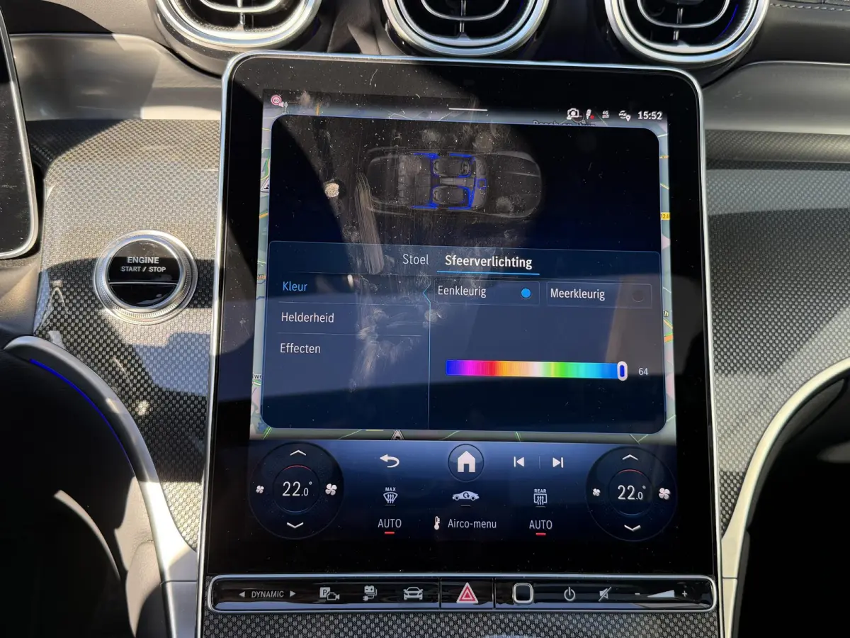 4MATIC AMG Line 20"/Trekhaak/Panoramadak/Burmester/Adaptieve cruise/Leder + memory/Stuur + stoelverwarming/360 camera/Head-up/Dodehoek/Sfeerverlichting