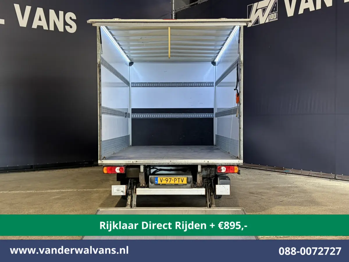 2.3 dCi 146pk Bakwagen Laadklep Euro6 *Rijklaar Direct Rijden* Airco | LED | 1000kg laadvermogen Bijrijdersbank Bijrijdersbank
