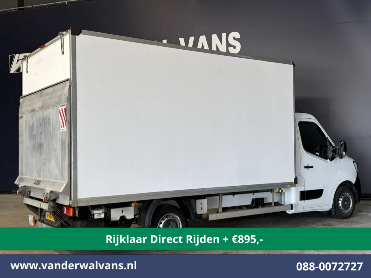 2.3 dCi 146pk Bakwagen Laadklep Euro6 *Rijklaar Direct Rijden* Airco | LED | 1000kg laadvermogen Bijrijdersbank Bijrijdersbank