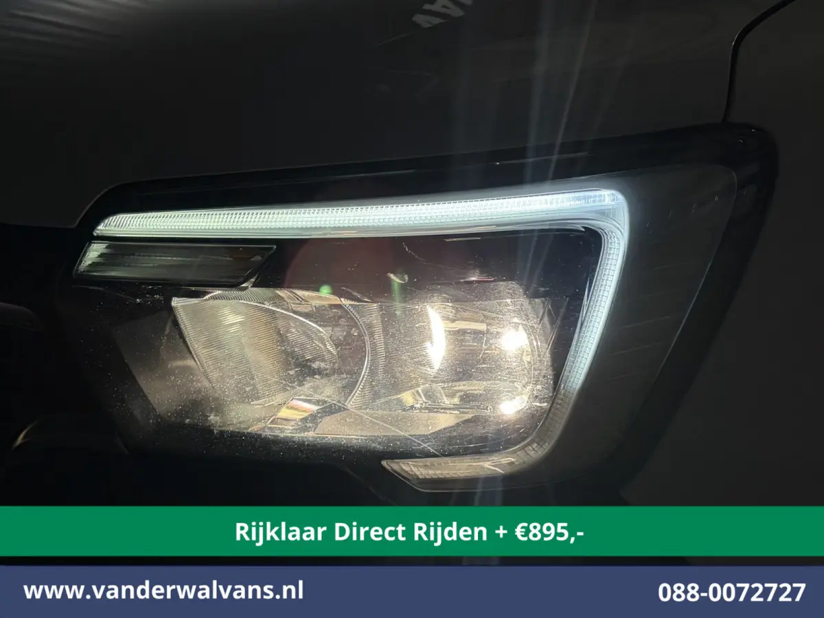 2.3 dCi 146pk Bakwagen Laadklep Euro6 *Rijklaar Direct Rijden* Airco | LED | 1000kg laadvermogen Bijrijdersbank Bijrijdersbank