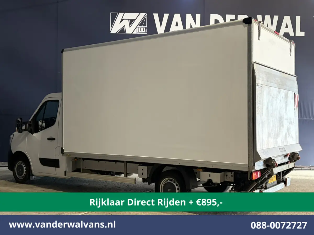2.3 dCi 146pk Bakwagen Laadklep Euro6 *Rijklaar Direct Rijden* Airco | LED | 1000kg laadvermogen Bijrijdersbank Bijrijdersbank