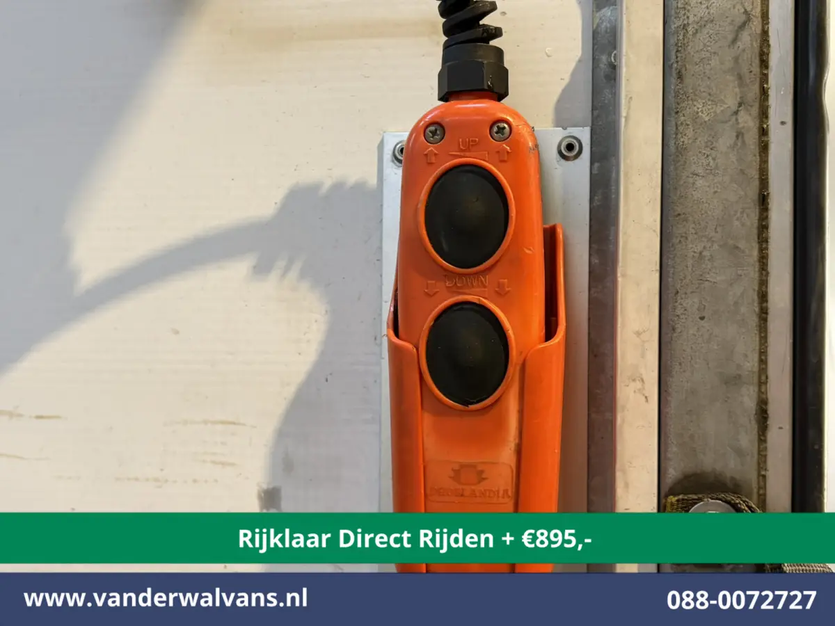 2.3 dCi 146pk Bakwagen Laadklep Euro6 *Rijklaar Direct Rijden* Airco | LED | 1000kg laadvermogen Bijrijdersbank Bijrijdersbank