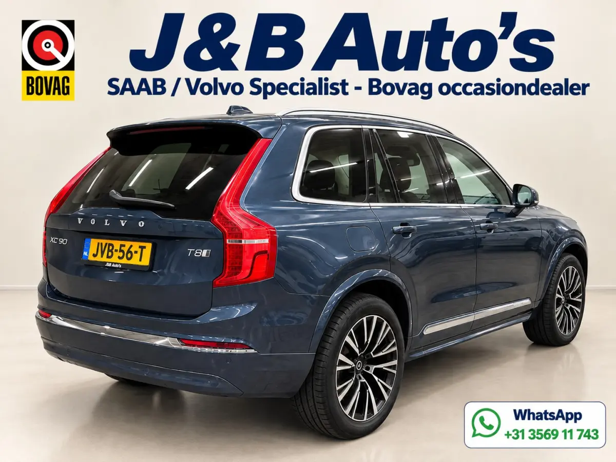 2.0 T8 Recharge AWD Ultimate Bright 7P Schuif/kantel dak Head UP