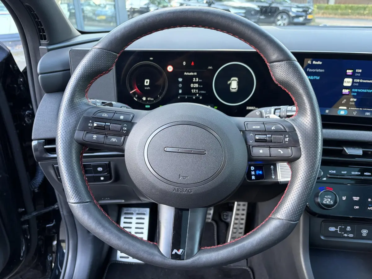 1.6 T-GDI PHEV N Line Sky 4WD PHEV |HYUNDAI FABRIEKSGARANTIE T/M 5-2030| PANO | KRELL AUDIO| STOEL + STUURVERWARMING| RECENT ONDERHOUD GEHAD BIJ HYUNDAI| CAMERA| DODE HOEK SENSOR
