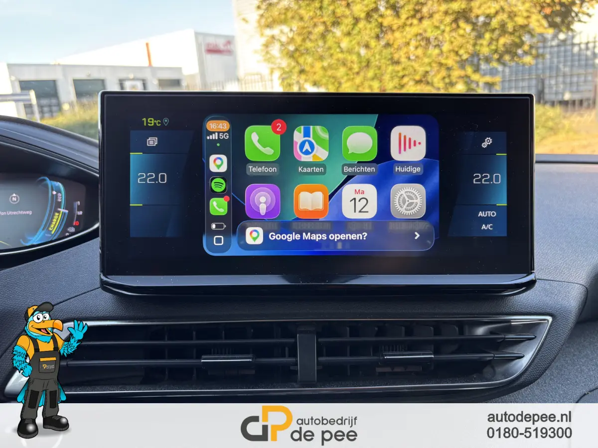 1.6 HYbrid 225 Allure GARANTIE/SOH 92%/STOELVERW./SENS. V+A/CAM./ADAPT.CRUISE/CLIMA/CARPLAY/LICHTMETAAL rijklaarprijs!