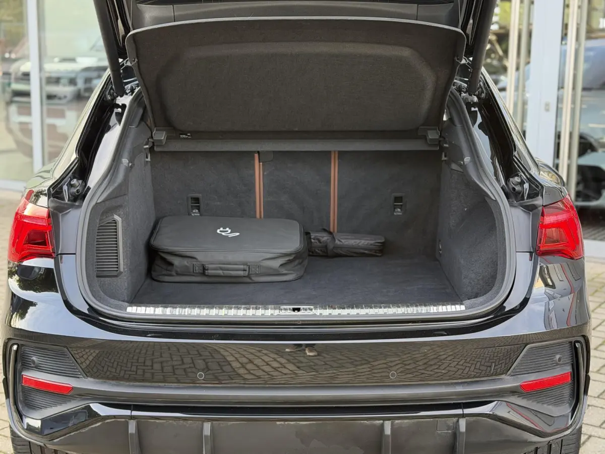 45 TFSI e S-Line |Pano|Leer|Memory|Sfeer|20"|Trekhaak|Optiek Zwart Plus