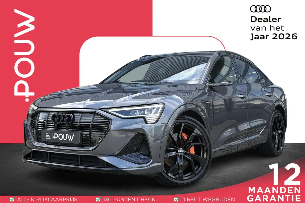 55 408pk quattro S edition 95 kWh | Panoramadak | 22 inch velgen | Head-up Display | Virtual Mirrors | B&O Audio