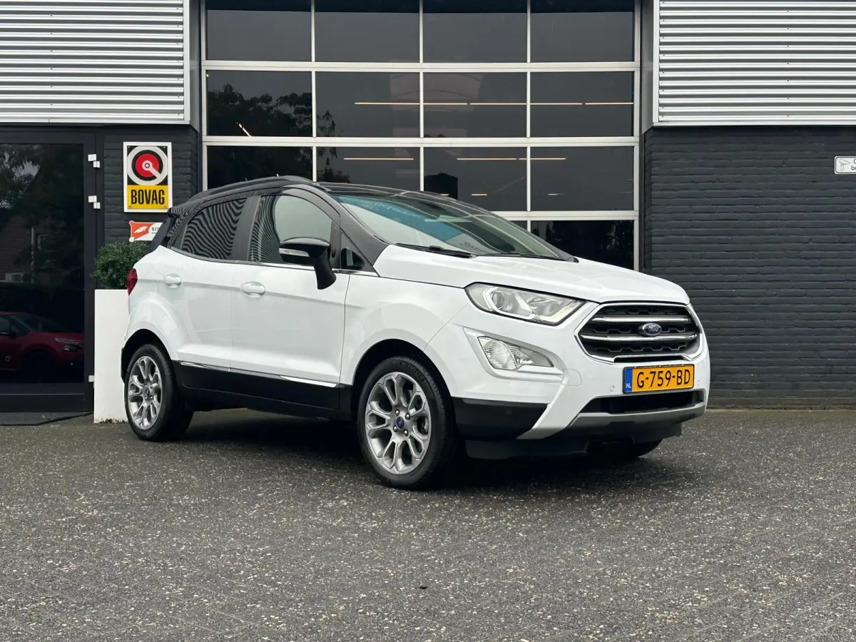 1.0 Titanium, Bluetooth, CarPlay, Camera, Cruise, Navi, Stuur/Stoelverwrm, NAP