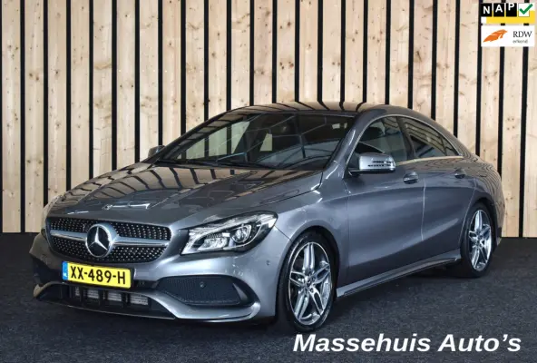 180 AMG 62dkm Trekhaak Dealerauto NL-auto LED Stoelverw. 18"4S + Nwe APK