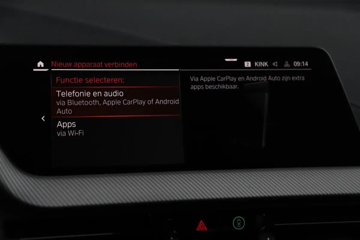 118i Automaat LMV Sportstoelen Half Leder Virtual Cockpit Navigatie Draadloos Carplay Sfeerverlichting Sport Velgen
