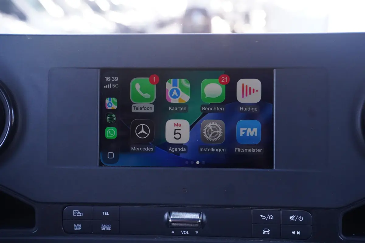 319 CDI 3.0 V6 190 pk Aut. L2H2 Trekhaak 3.500 kg Navi, Camera, Apple Carplay, Cruise Control, 3-Zits