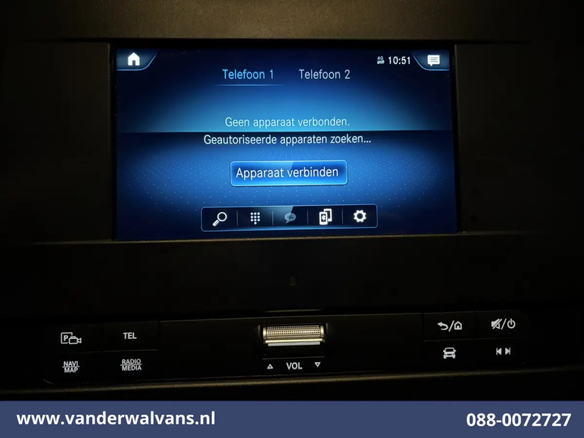 317 CDI 170pk L3H2 Euro6 Airco | 360 Graden Camera | Navigatie | Chauffeursstoel | Apple Carplay Cruisecontrol, Android Auto, Stoelverwarming, 270 Graden Achterdeuren, Parkeersensoren, Bijri