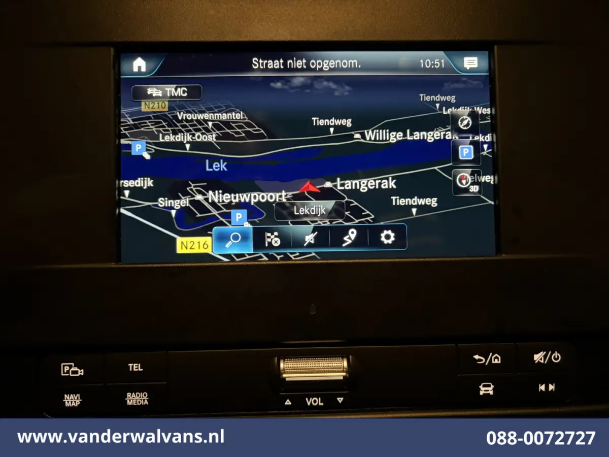 317 CDI 170pk L3H2 Euro6 Airco | 360 Graden Camera | Navigatie | Chauffeursstoel | Apple Carplay Cruisecontrol, Android Auto, Stoelverwarming, 270 Graden Achterdeuren, Parkeersensoren, Bijri