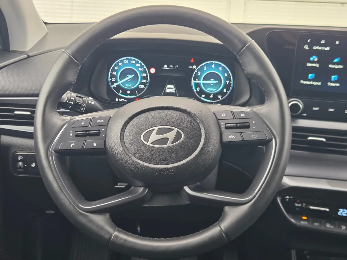 1.0 T-GDI 100pk Premium | Carplay | Climate control | Cruise control | Stoel/stuurverwarming | Camera | Parkeersensoren | DAB | Premium Audio | Lichtmetalen velgen | Navigatie