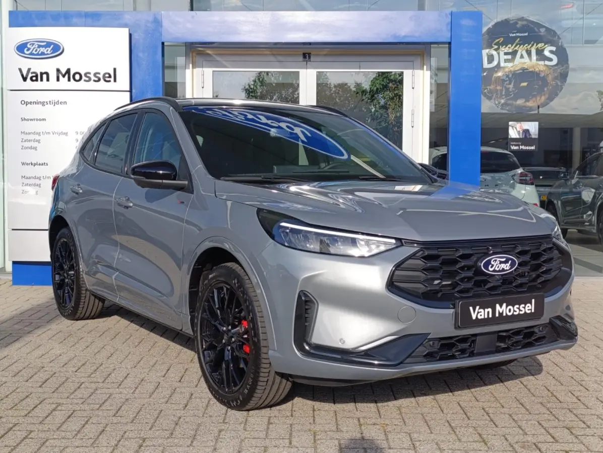 2.5 PHEV ST-Line X | VOORRAAD! | Black Pack | Panodak | Elek. trekhaak | Adaptive Cruise | AGR stoelen met memory | Stoel/stuur voorruitverwarming | B&O Audio | Dodehoekdetectie | Elek. klep