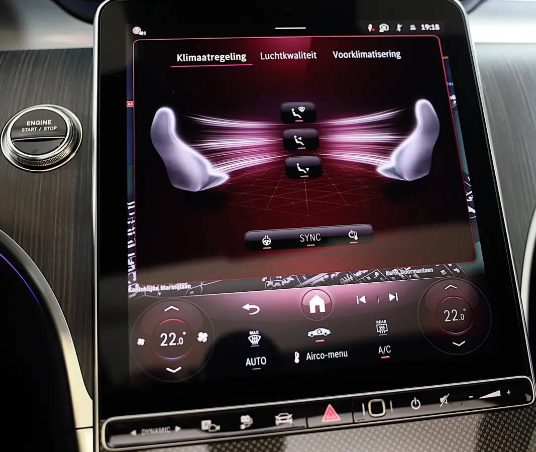 300 e AMG 53 Look / Head Up / Burmester / 360 Camera / Acc / Elek Stoelen / Memory / Open Pano / 19 Inch