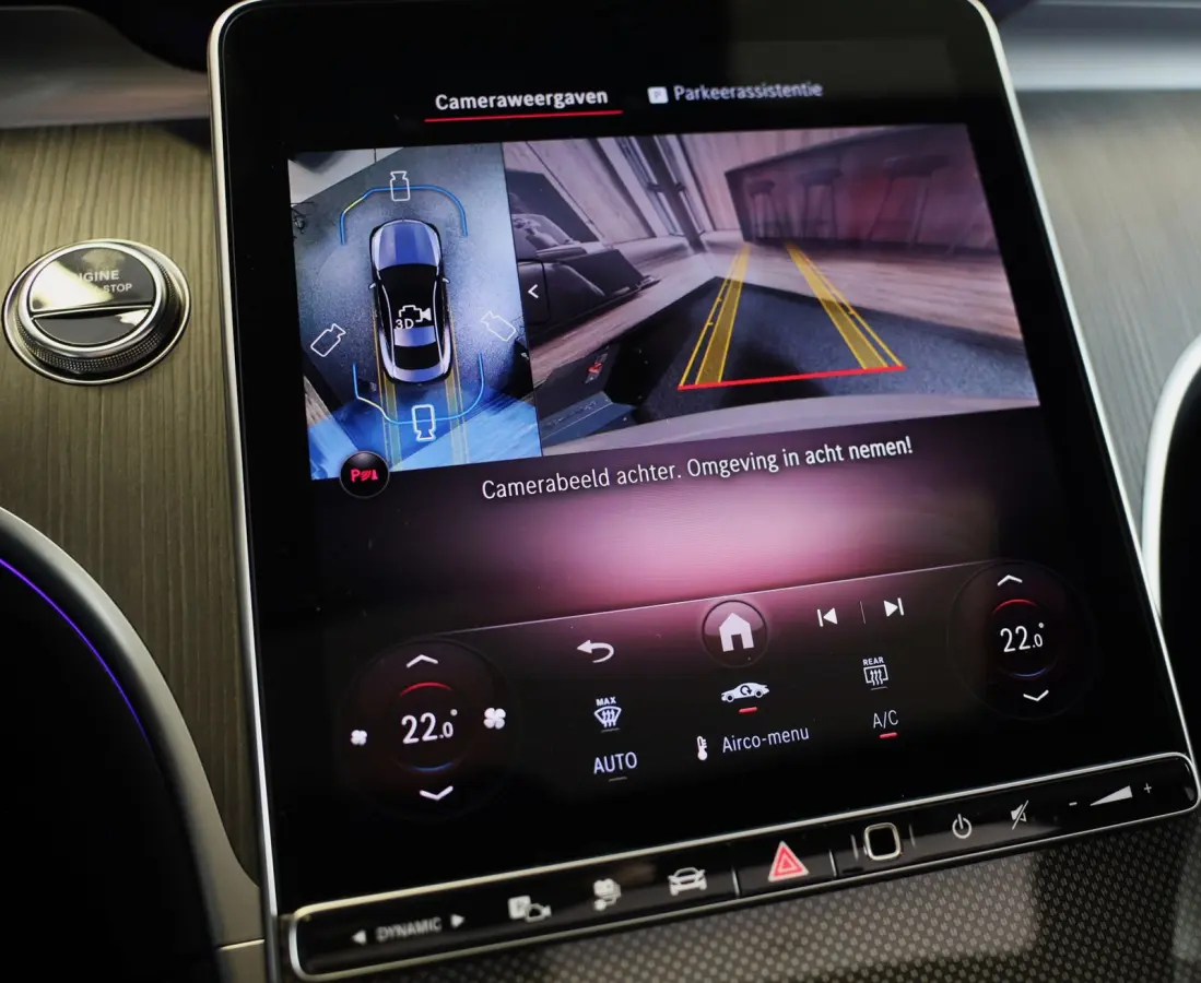 300 e AMG 53 Look / Head Up / Burmester / 360 Camera / Acc / Elek Stoelen / Memory / Open Pano / 19 Inch