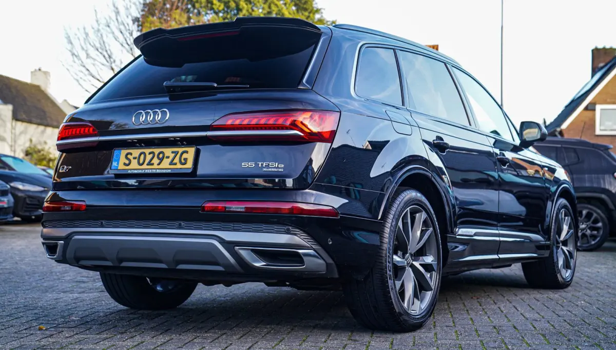 55 TFSI e Quattro Pro Line Plus | Laser Led | BTW 21% | Panorama | 360cam | HuD | Trekhaak | ACC | File Assistent | MAXTON