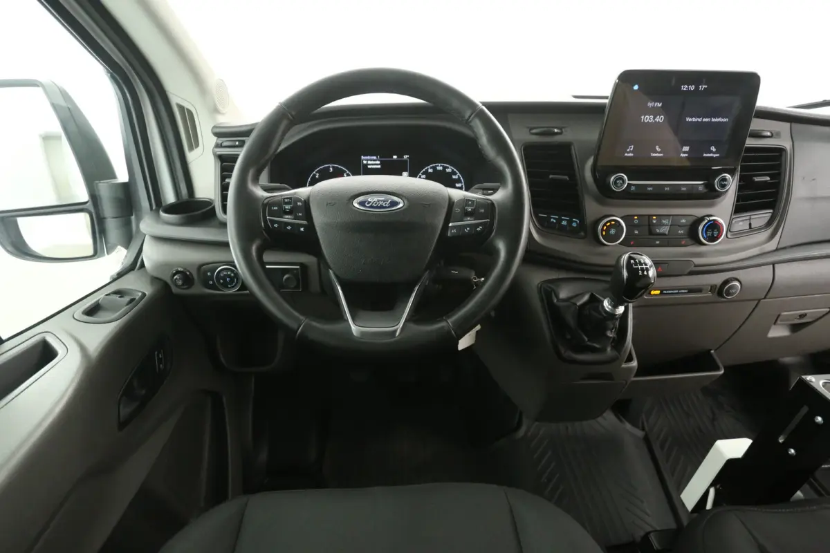 2.0 TDCI L2H2 | Airco | Camera | Cruise | 3 Zits | Carplay | Parkeersens. | Treeplank