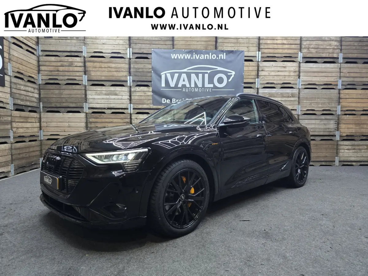 55 quattro S edition 95 kWh 2x S-Line Black Edition Camera Navi 21"LM 95.4% SOH