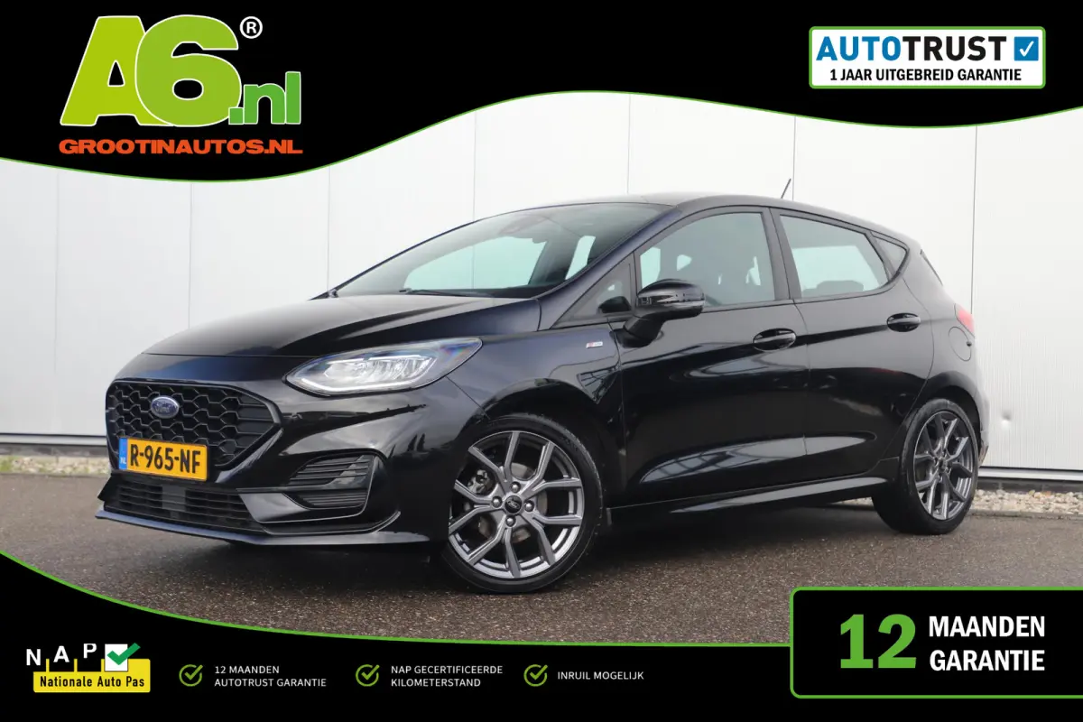 1.0 EcoBoost Hybrid ST-Line 125PK Winter Pakket Carplay Android Airco Cruise Control Stuur & Stoelverwarming LED 17 inch LMV
