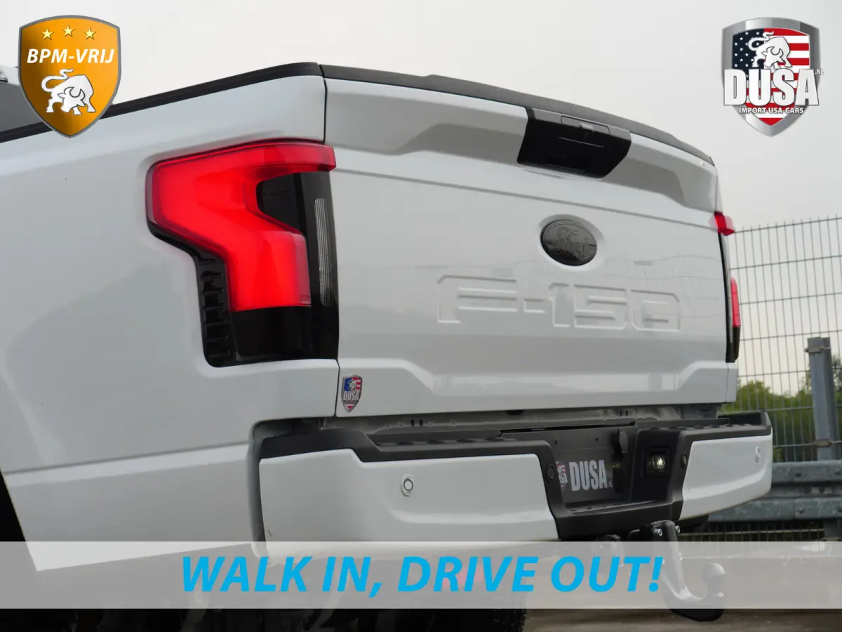 F-150 | Lighting | EV Truck 100% Elektrisch | AWD | Frunk | Ruimte | Kracht | Comfort | Ruimte | Getoonde accessoires zijn verkrijgbaar tegen meerprijs