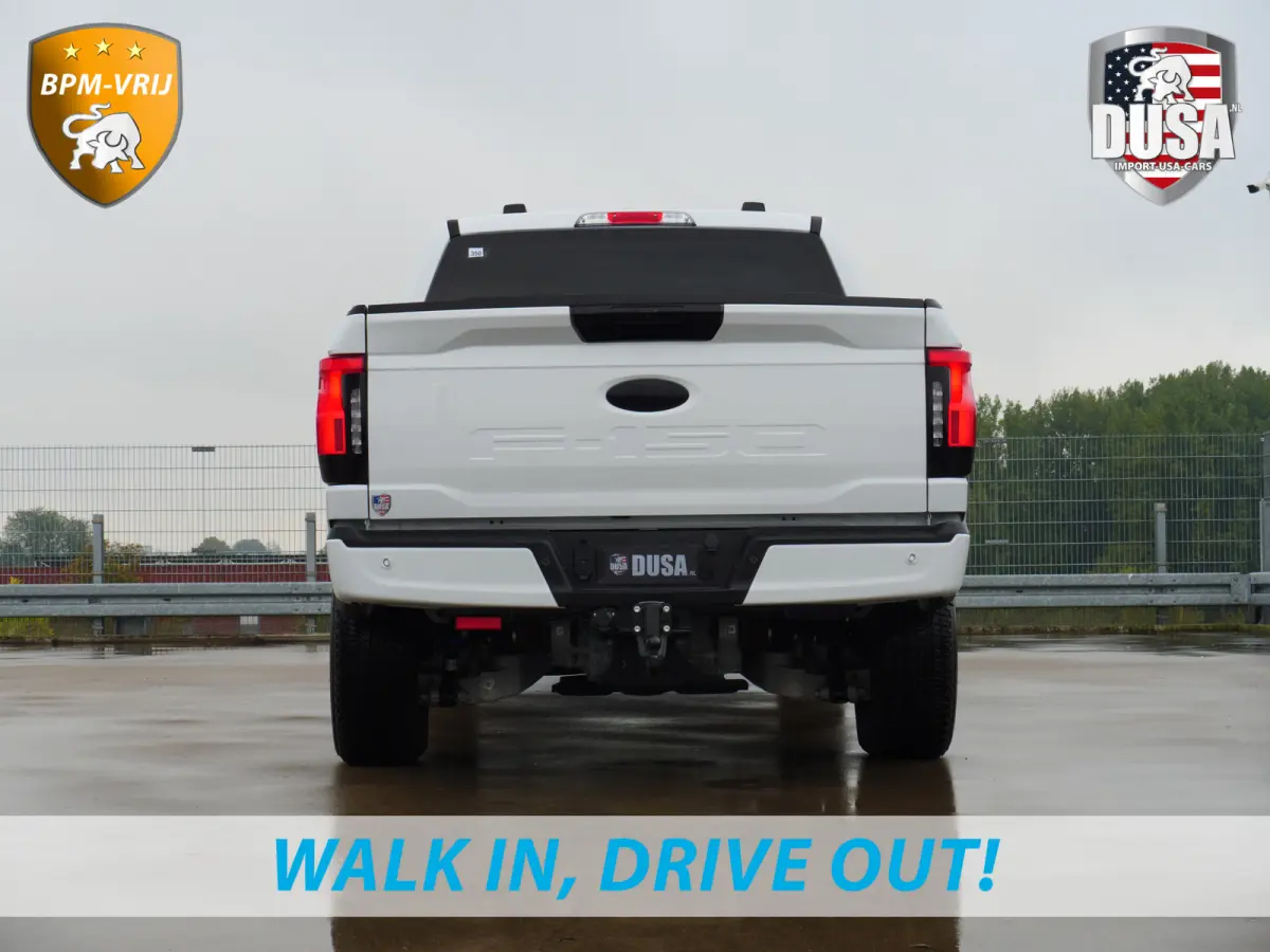 F-150 | Lighting | EV Truck 100% Elektrisch | AWD | Frunk | Ruimte | Kracht | Comfort | Ruimte | Getoonde accessoires zijn verkrijgbaar tegen meerprijs