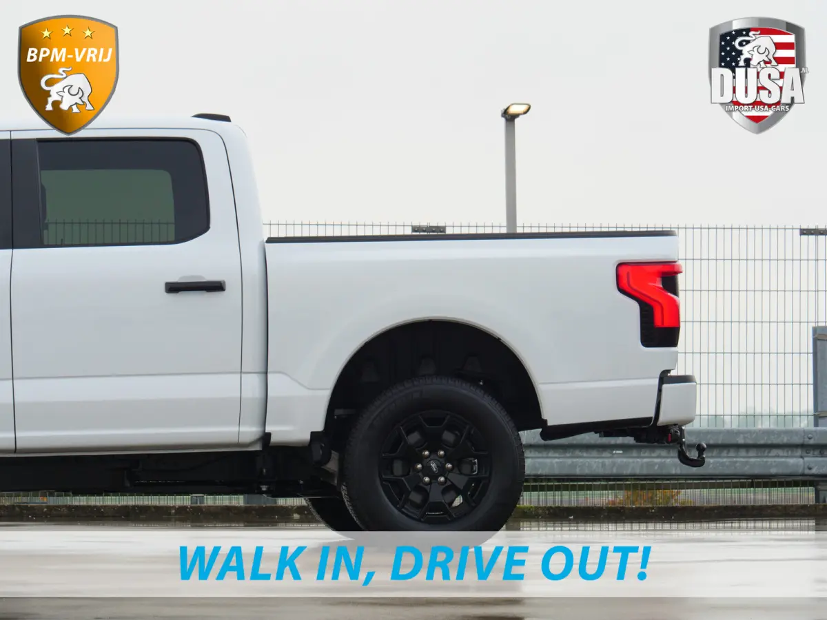 F-150 | Lighting | EV Truck 100% Elektrisch | AWD | Frunk | Ruimte | Kracht | Comfort | Ruimte | Getoonde accessoires zijn verkrijgbaar tegen meerprijs