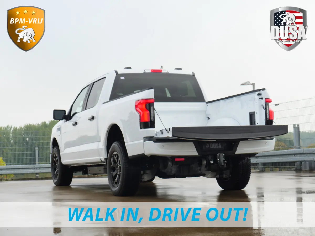 F-150 | Lighting | EV Truck 100% Elektrisch | AWD | Frunk | Ruimte | Kracht | Comfort | Ruimte | Getoonde accessoires zijn verkrijgbaar tegen meerprijs