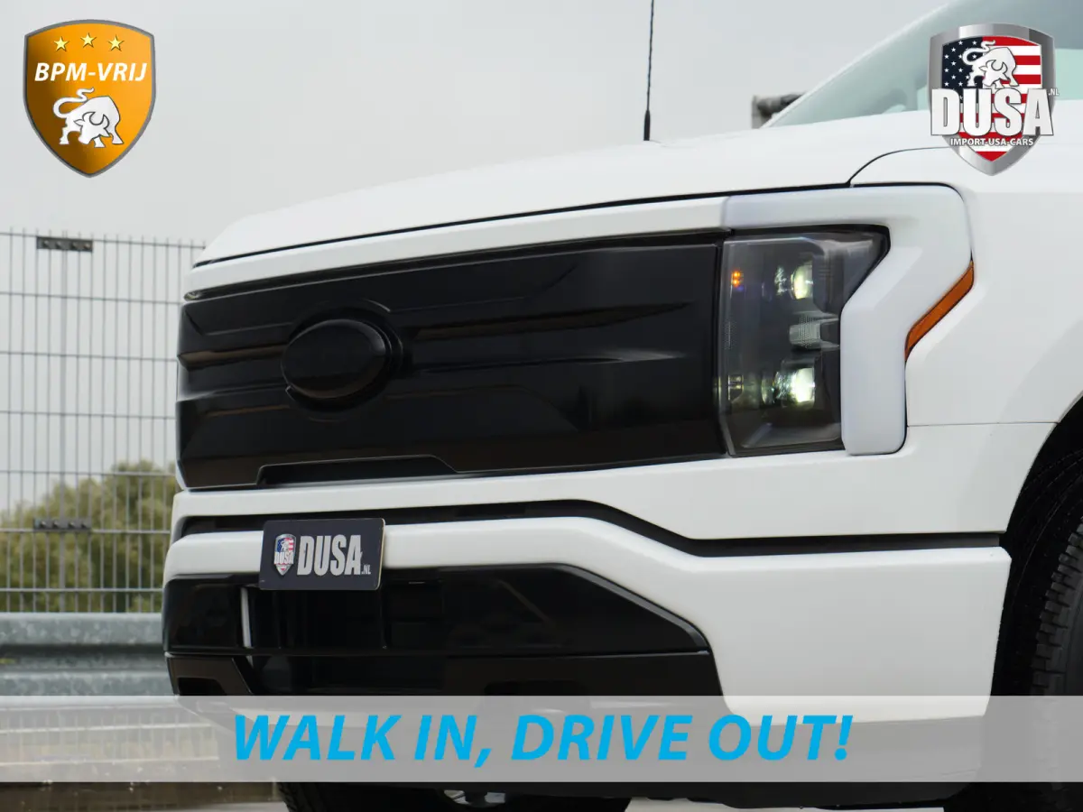 F-150 | Lighting | EV Truck 100% Elektrisch | AWD | Frunk | Ruimte | Kracht | Comfort | Ruimte | Getoonde accessoires zijn verkrijgbaar tegen meerprijs