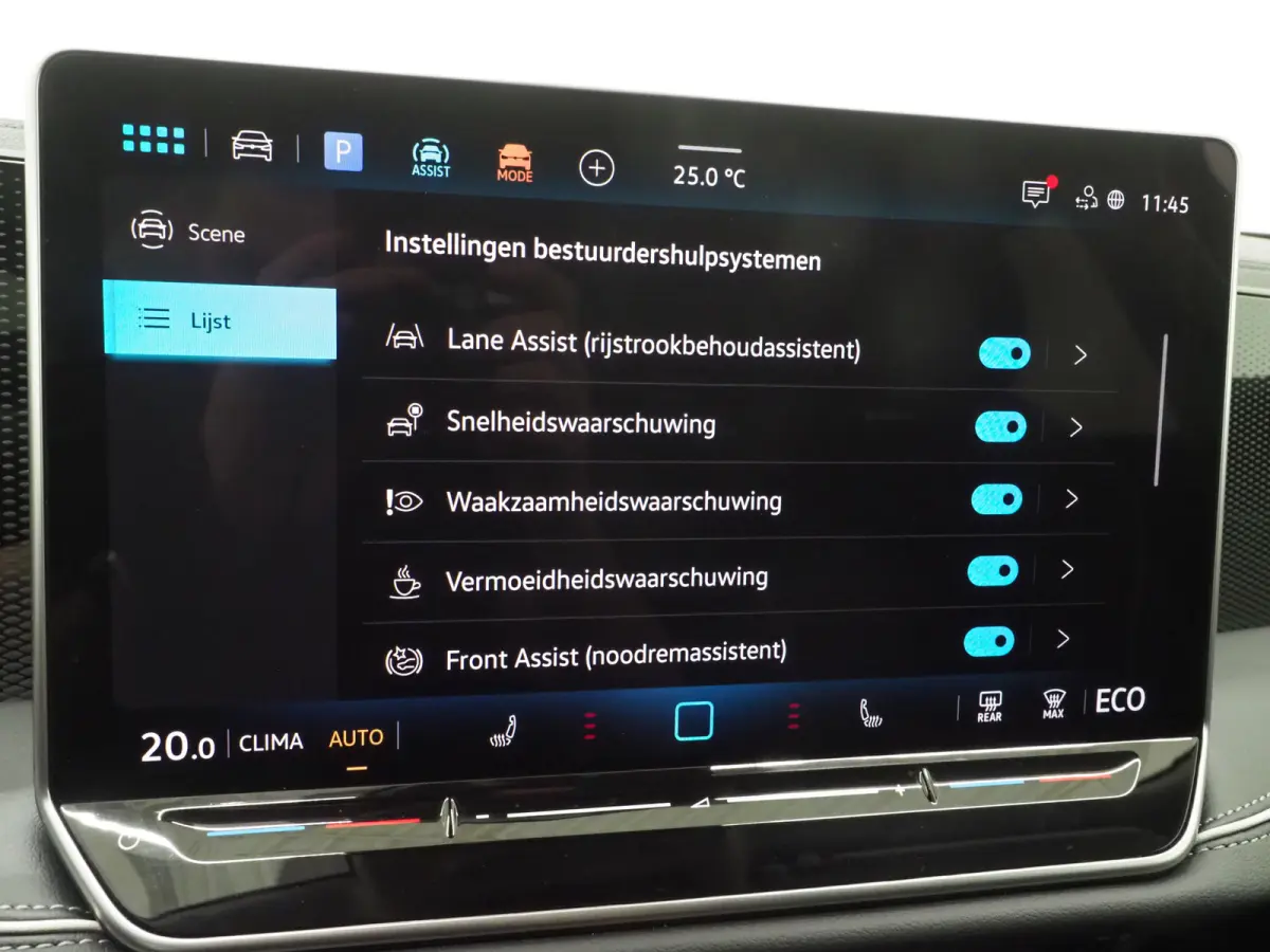 1.5 eHybrid Business | Leder/Alcantara | Massage | Trekhaak | HUD | Camera | Memory | Sfeerlicht | Carplay