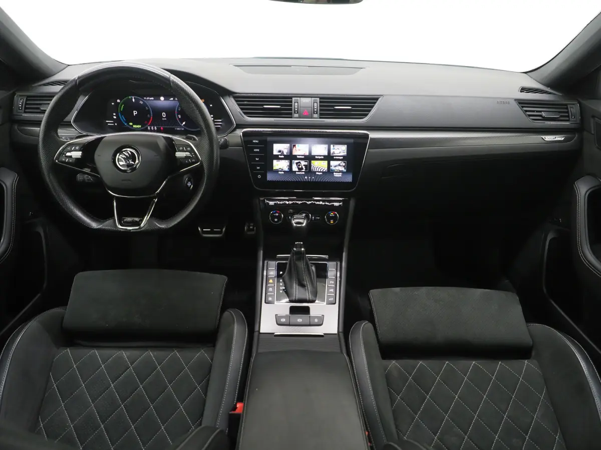 1.4 TSI iV Sportline | Leder/Alcantara | Trekhaak | Carbon | Canton | Memory | Sfeerlicht | Keyless