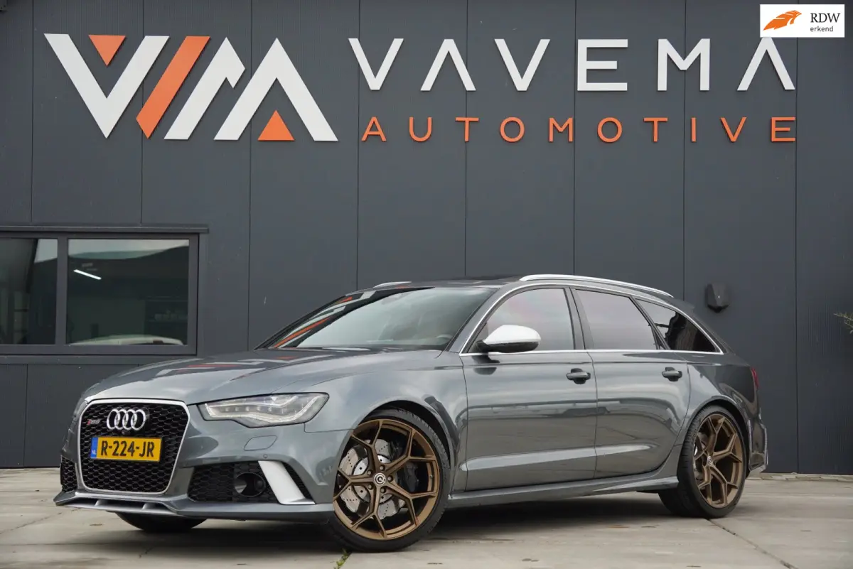 RS6|2014|4.0 TFSI V8|560PK|quattro|Pro Line Plus|Pano|HUD|Bose|Memory|21"|RS-Zetels|Sportdiff|Carbon|360Cam