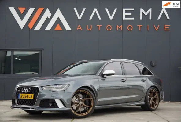 RS6|2014|4.0 TFSI V8|560PK|quattro|Pro Line Plus|Pano|HUD|Bose|Memory|21"|RS-Zetels|Sportdiff|Carbon|360Cam