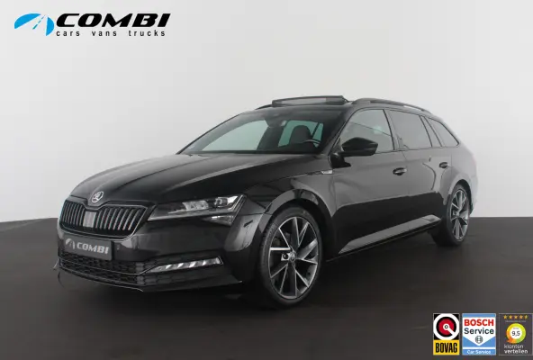 2.0 TDI SportLine > 200pk/Pano.schuif/19 Inch/Stoelverwarming/All-season...