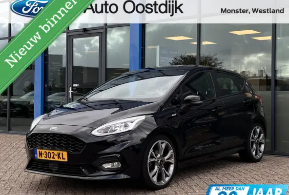1.0 EcoBoost ST-Line 125PK Winterpack Cruise Navi Parkeersensoren Achter Climate Full-LED 17'' Velgen Privacy Glass *Sportief*
